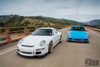 997 GT3 v GT3 RS: Sharkwerks 4.1s