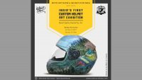This Custom Helmet Art Exhibition Aims to Promote Road Safety in India