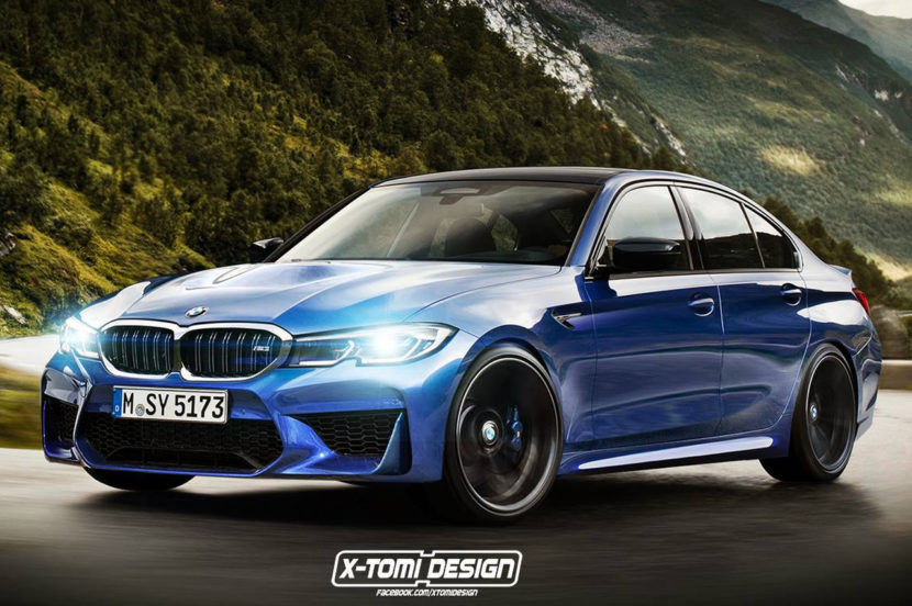 Spied G80 Bmw M3 Comes Out In Public Wearing Camouflage